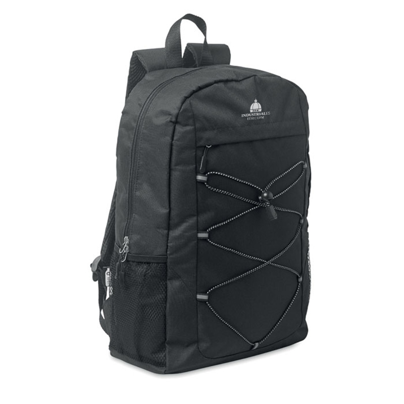 Mochila sostenible ETSII Mochila ligera RPET con logo de la ETSII